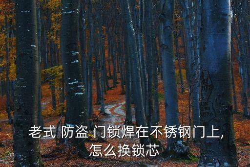  老式 防盜 門鎖焊在不銹鋼門上,怎么換鎖芯
