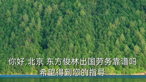 東方俊,經(jīng)營境外勞務(wù)須獲中國商務(wù)部資質(zhì)方可經(jīng)營