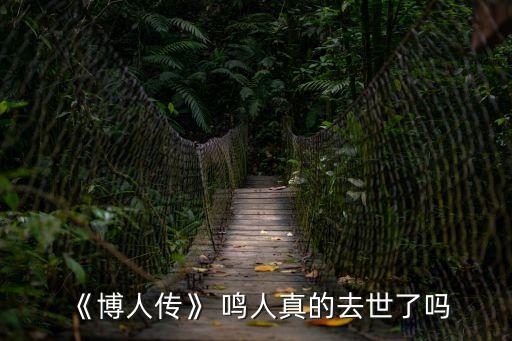 《博人傳》 鳴人真的去世了嗎