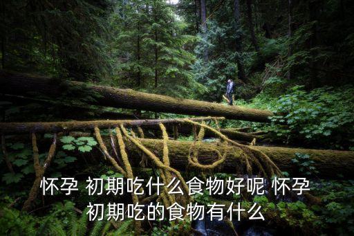 懷孕初期飲食,孕婦要注意什么?