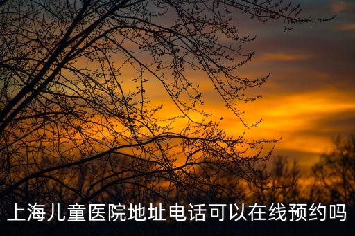 上海市兒童醫院 科研平臺，上海市兒童醫院哪個最好