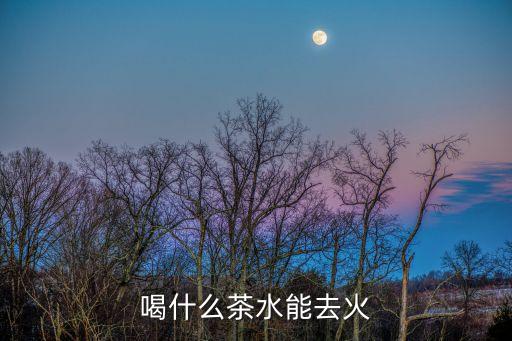 喝什么茶水能去火