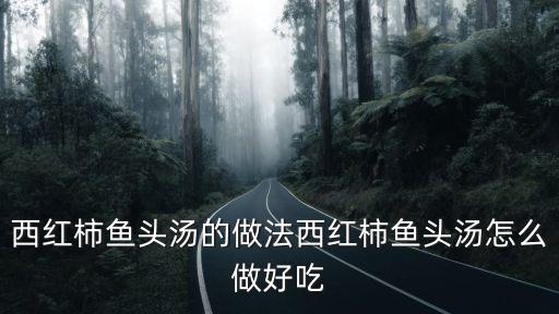 西紅柿魚頭湯的做法西紅柿魚頭湯怎么做好吃