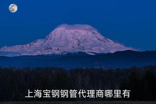 上海寶鋼鋼管代理商哪里有