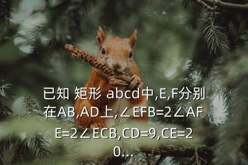 在矩形abcd中,三角形的來龍去脈