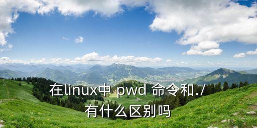 pwd命令,記不住路徑可用pwd命令查看工作路徑