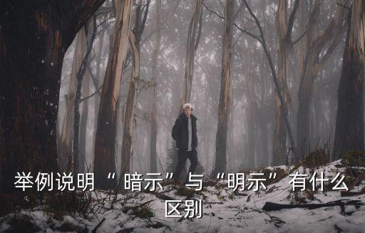 暗示的意思,暗示一詞:在不理解情況下表達(dá)意思