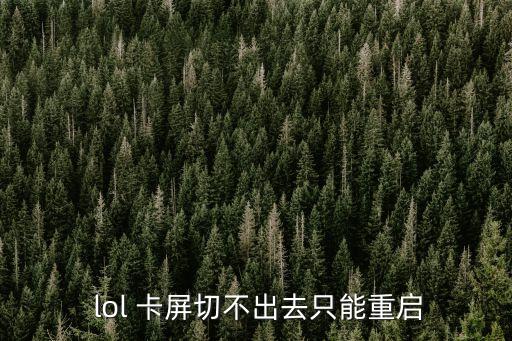 lol卡屏,游戲從全屏模式改為無邊框模式顯示非常擁擠