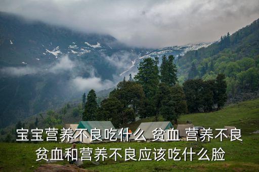 寶寶營養(yǎng)不良吃什么 貧血 營養(yǎng)不良 貧血和營養(yǎng)不良應(yīng)該吃什么臉