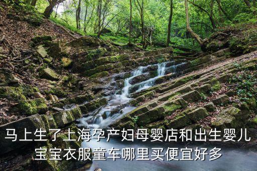 馬上生了上海孕產婦母嬰店和出生嬰兒寶寶衣服童車哪里買便宜好多