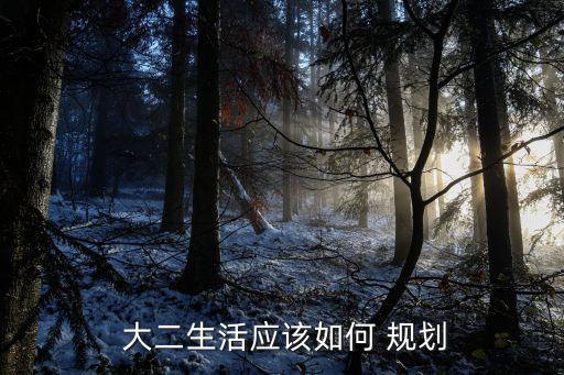 大二規(guī)劃,大學(xué)是自由學(xué)習(xí)的地方