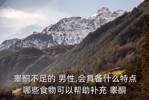 男性睪酮低怎么辦,吃什么能補(bǔ)充男士睪酮?