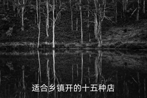 農村適合開什么店,適合開在農村的十種店鋪