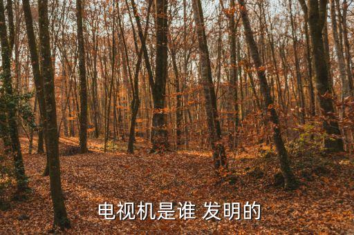 電視機是誰發明的,世界第一電視機誕生1900年上映