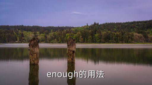 enough,死者都是哪些東西?