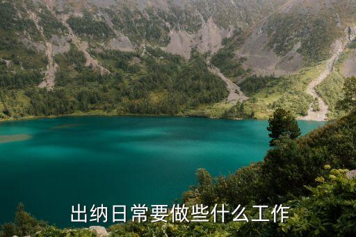 出納的基本工作,會(huì)計(jì)制度的重要性