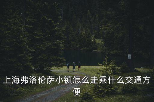 上海弗洛倫薩小鎮怎么走乘什么交通方便