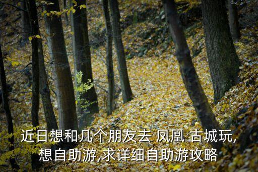 鳳凰古城游記,從重慶到鳳凰古城不考慮費用和時間