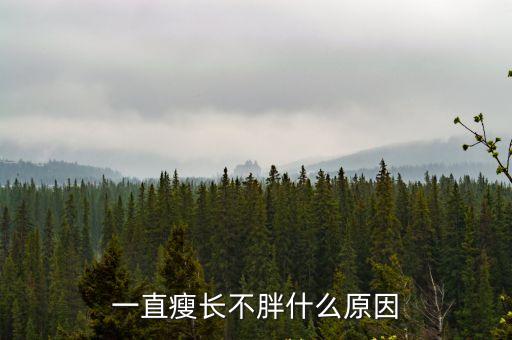 一直瘦長不胖什么原因
