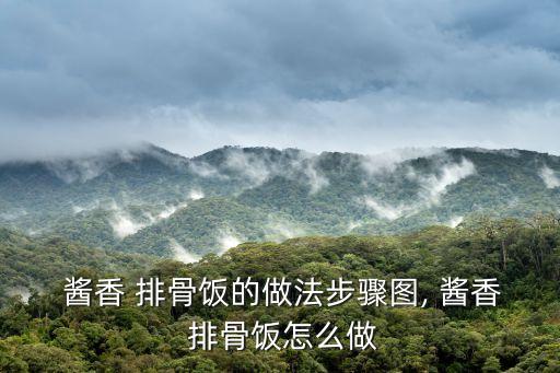 醬香排骨的做法,醬料排骨怎么做好吃?