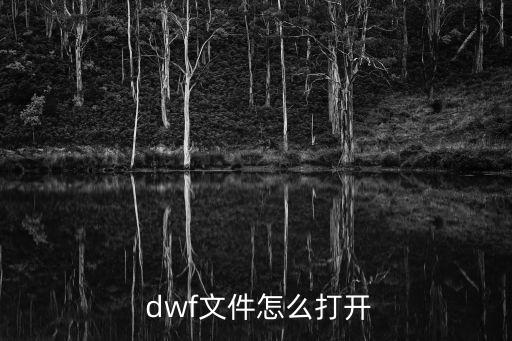 dwf文件怎么打開