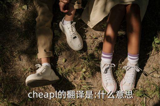  cheapl的翻譯是:什么意思
