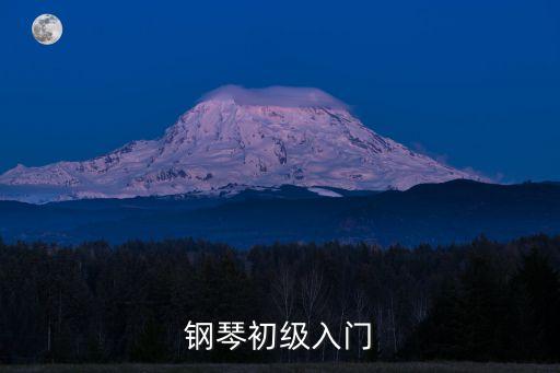 鋼琴初級入門