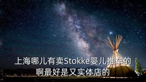 上海哪兒有賣Stokke嬰兒推車的啊最好是又實體店的