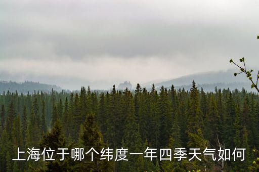 上海市 地理氣候 緯度，上海的經緯度是多少
