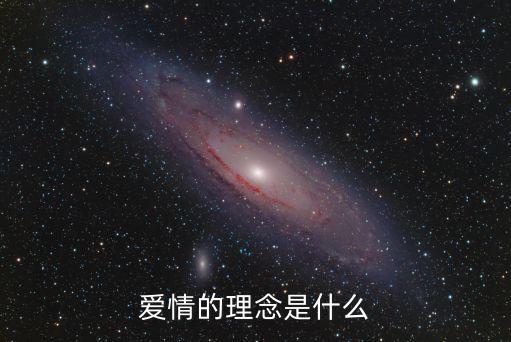 愛情的理念是什么