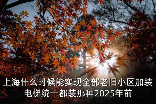上海市老舊小區電梯更換，關于老舊電梯更換問題