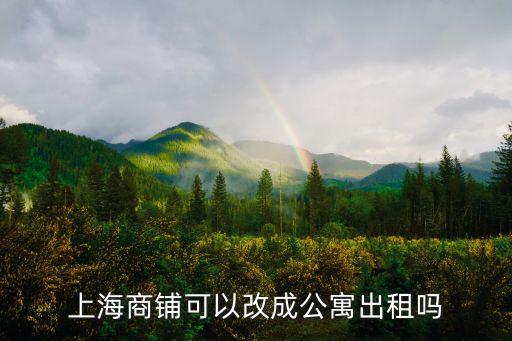 上海市商業類住房改變用途，房屋用途變更