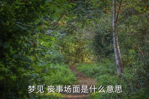 夢見喪事,喪事夢境分析:培養感情需要時間
