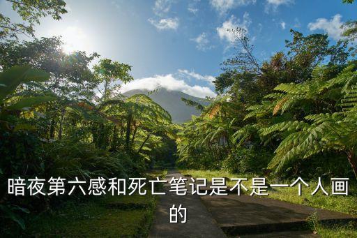 飯田讓治，暗夜第六感和死亡筆記是不是一個人畫的