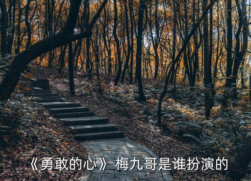 《勇敢的心》 梅九哥是誰扮演的