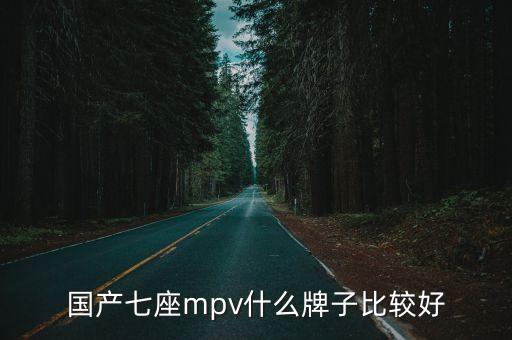 7座mpv車推薦，國產七座mpv什么牌子比較好