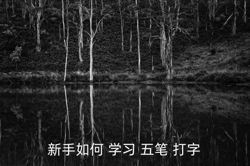 五筆打字學習,想學五筆?先別急著收拾行李!