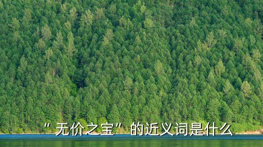 無(wú)價(jià)之寶的反義詞,無(wú)價(jià)之寶的英文解釋