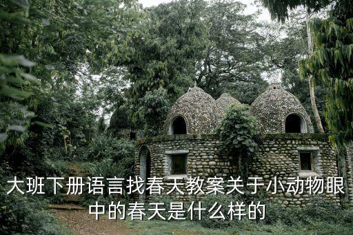 找春天教學(xué)設(shè)計，幼兒園中班詩歌找春天天空天空把門開開的教案