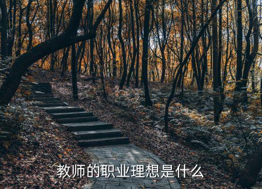 教師的職業理想是什么