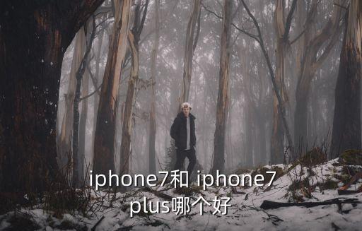  iphone7和 iphone7plus哪個好