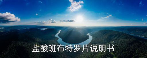 鹽酸班布特羅片說明書