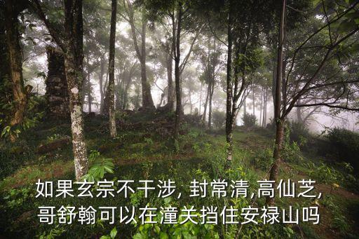 封常清,封常清治軍謹小慎微唐朝邊境一片太平