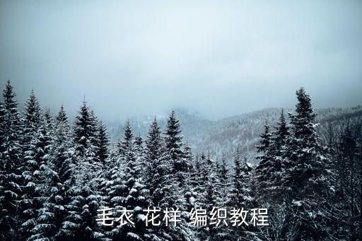 手工編織毛衣花樣大全,第二集:毛線和織針的挑選