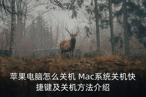 mac關機快捷鍵，親們誰知道macbookair關機快捷鍵是什么