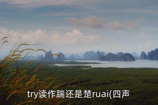 try讀作踹還是楚ruai(四聲
