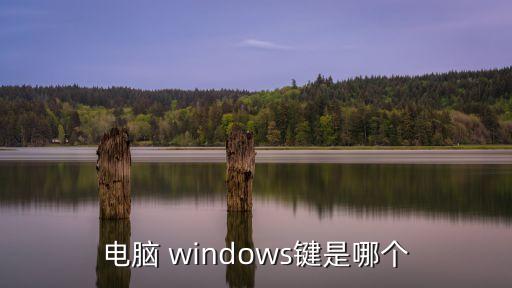 電腦 windows鍵是哪個