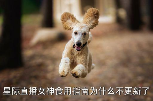 星際直播女神食用指南為什么不更新了
