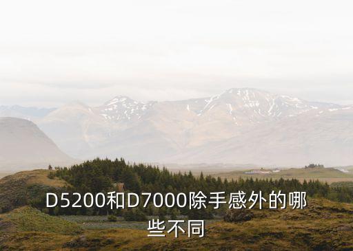 d5200，尼康d3200和d5200哪個好