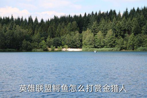 英雄聯盟鱷魚怎么打賞金獵人
